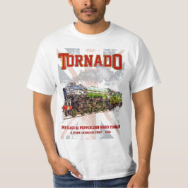 60163 Tornado  Stoomtrein Locomotief T-shirt