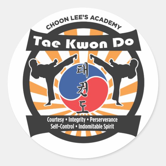 602 Choon Lee's Academy Stickers (Voorkant)