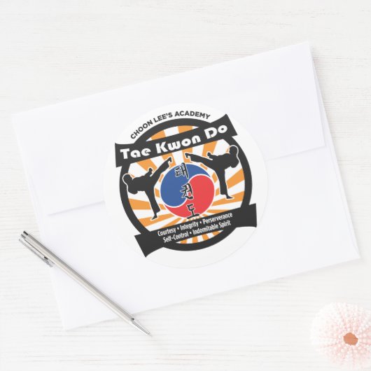 602 Choon Lee's Academy Stickers (Envelop)