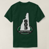 603 brouwerij t-shirt (Design voorkant)