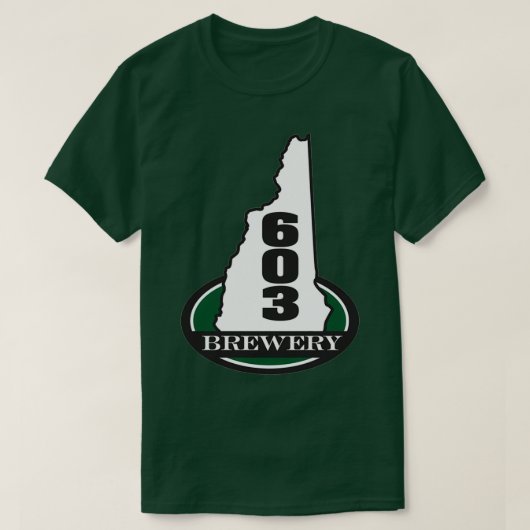 603 brouwerij t-shirt (Design voorkant)