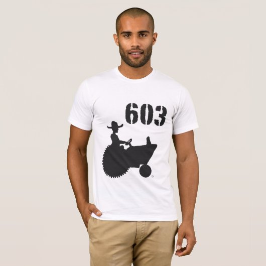 603 Licht T-shirt (Voorkant volledig)