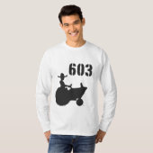 603 Lichte lange hoes T-shirt (Voorkant volledig)