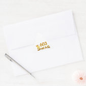 603 New Hampshire Swag Sticker (Envelop)