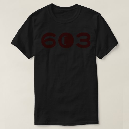 603 Oud Man van de Berg Rond Bruin T-shirt (Design voorkant)