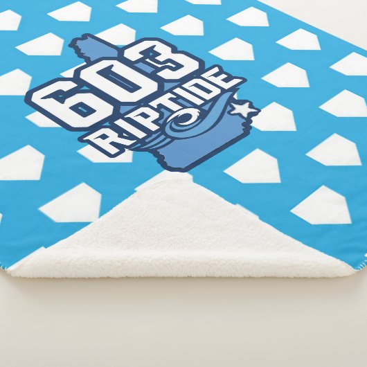 603 Riptide Sherpa Blanket (Home Bord) Sherpa Deken (3/4)