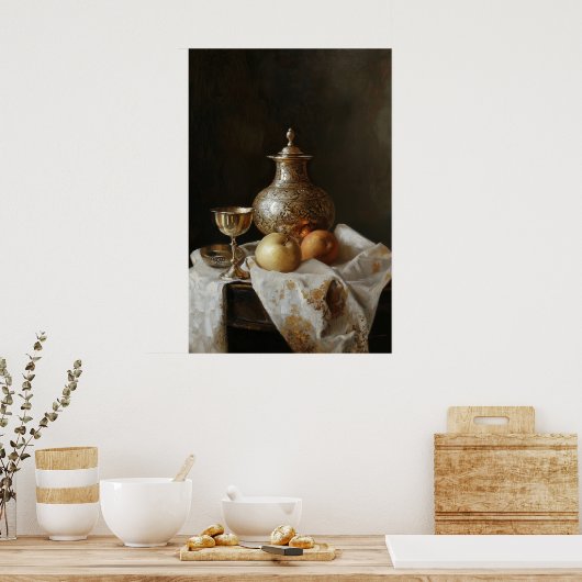 603 Stilleven Poster (Keuken)