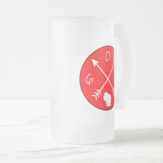 608 Area Code Matglas Bierpul (Voorkant rechts)