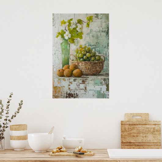 608 Stilleven Poster (Keuken)