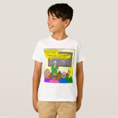609 anatomieboekaanhangsel cartoon t-shirt (Voorkant volledig)