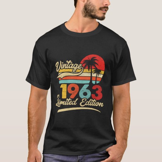 60 1963 60ste t-shirt (Voorkant)
