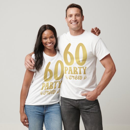 60 60e Birthday Mannen T-Shirt (Unisex)