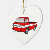 60-61 Corvair Rampside Pickup Keramisch Ornament (Links)