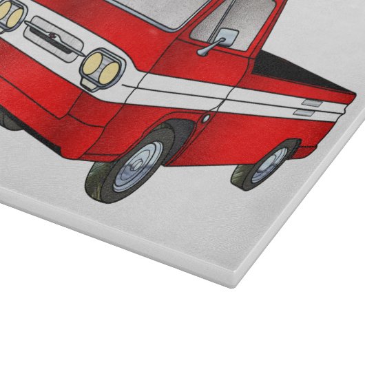 60-61 Corvair Rampside Pickup Snijplank (Hoek)