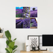 60.96x60.96cm, Lavande Poster (standaard) (Thuiskantoor)