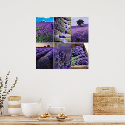 60.96x60.96cm, Lavande Poster (standaard) (Keuken)