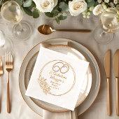 60 and Fabulous 60th Birthday Party Folie gestempe Folie Servetten