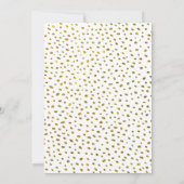 60 and Fabulous Gold Glitter Photo 60th Birthday Kaart (Achterkant)