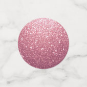 60 and Fabulous Pink Glitter 2 Foto 60e verjaardag Confetti (Kleine voorkant)