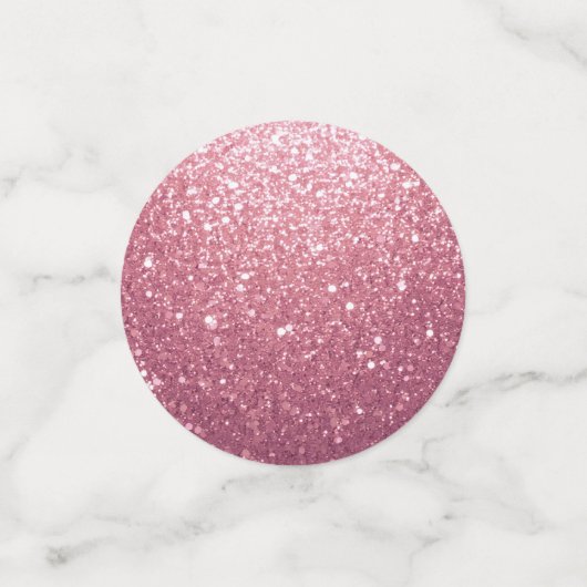 60 and Fabulous Pink Glitter 2 Foto 60e verjaardag Confetti (Kleine voorkant)