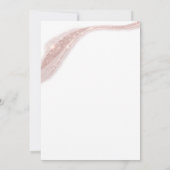 60 and Fabulous Rose Gold 2 Photo Birthday Kaart (Achterkant)