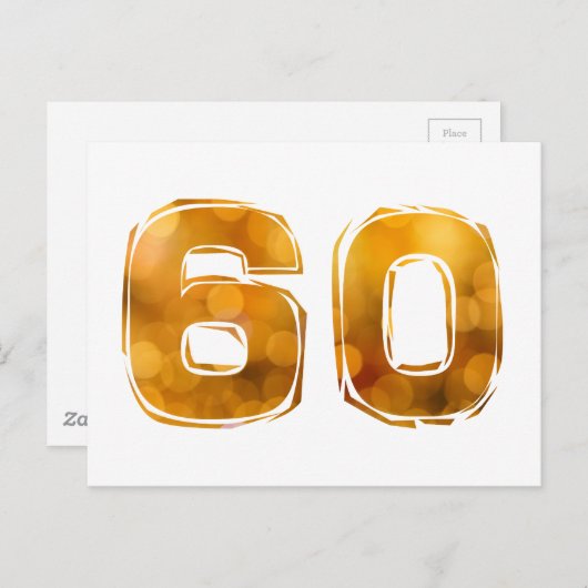 60 BRIEFKAART (Voorkant / Achterkant)