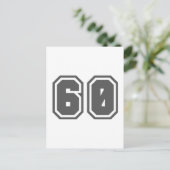 60 BRIEFKAART (Staand voorkant)