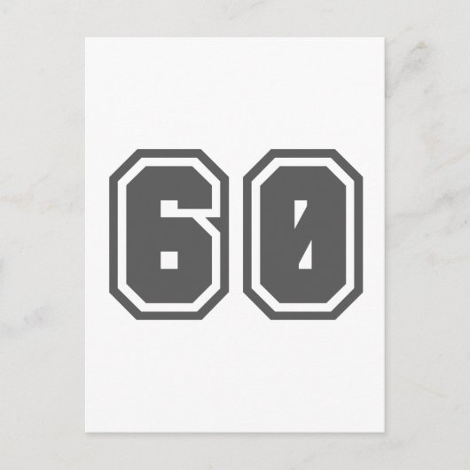 60 BRIEFKAART (Voorkant)