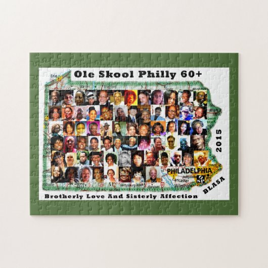 60+ Collage Puzzle Legpuzzel (Horizontaal)