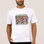 60+ collage t-shirt (Voorkant)