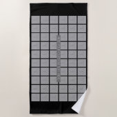 60 Collage van het Malplaatje van de Foto - kan Kl Strandlaken (Voorkant)