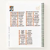 60-daagse kunstuitdaging Abstract kubisme schetsbo Notitieboek (Achterkant)