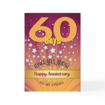 60 dagen herstel Jubileum vet cijfer