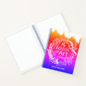 60 Days of Art Challenge Rainbow Sketchbook Notitieboek (Binnen)