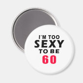 60 design magneet (Voorkant / Achterkant)