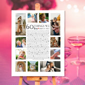 60 dingen die we leuk vinden aan je fotocollage ve poster