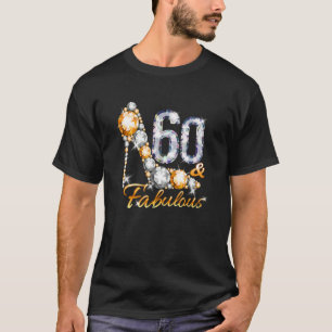 60 en 60 jaar oud 60 jaar oud diamant C T-shirt