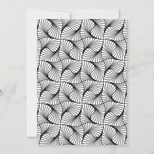 60 en 60e Zassy Birthday Party Kaart (Achterkant)