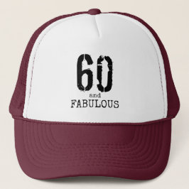 60 EN FABULEUS GEpersonaliseerd  Trucker Pet