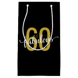 60 en Fabulous Birthday Klein Cadeauzakje