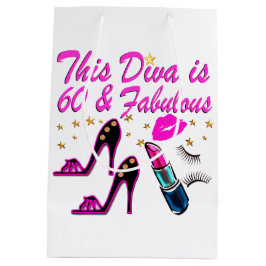 60 EN FABULOUS DIVA MEDIUM CADEAUZAKJE