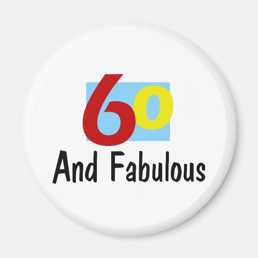 60 en Fabulous Magneet (Voorkant)