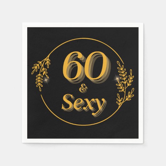 60 en fantastisch servet (Voorkant)