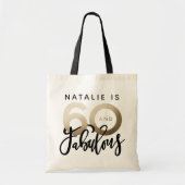 60 en geweldige verjaardagscadeautjes voor een fee tote bag (Voorkant)