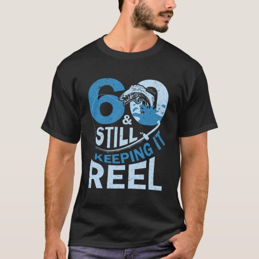 60 en nog steeds blijven draaien t-shirt (Voorkant)
