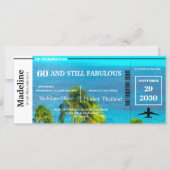 60 en nog steeds fantastische tropische verjaardag (Voorkant)