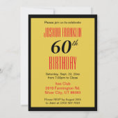 60 en nog steeds rokin Hot | 60e verjaardag Kaart (Achterkant)