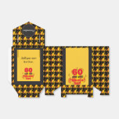 60 en nog steeds super heet | 60ste verjaardag bedankdoosjes (Uitgevouwen)