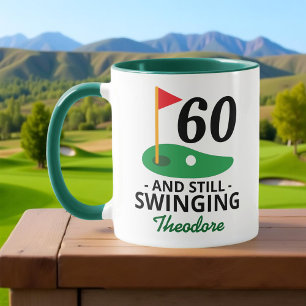 60 en nog steeds swingend, grappige 60e verjaardag mok