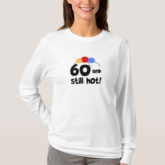 60 en nog warm t-shirt (Voorkant)